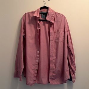 Banana Republic Men’s dress shirt, Salmon